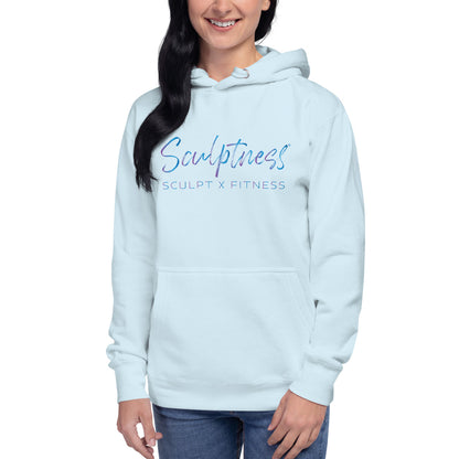 Sculptness Sky Blue Hoodie