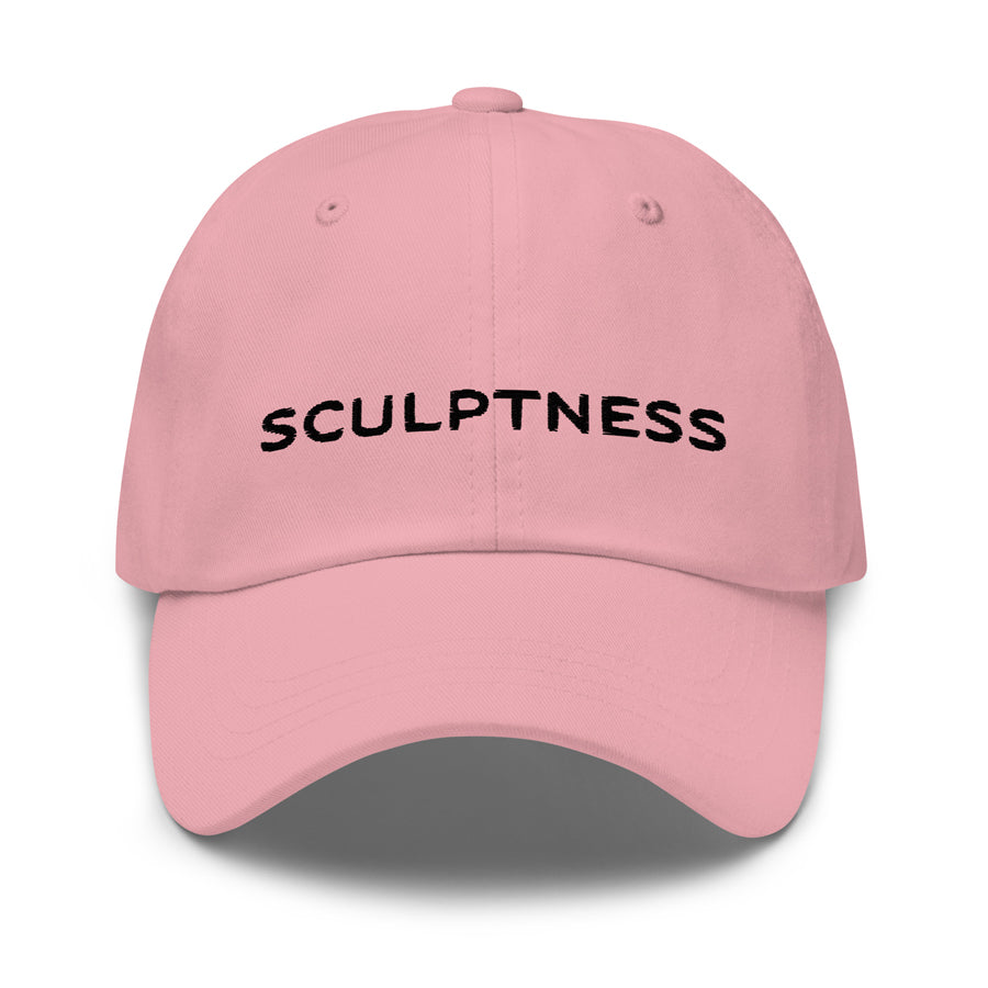 Pink Sculptness Baseball Cap Front View