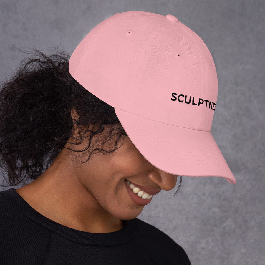 Pink Sculptness Baseball Cap